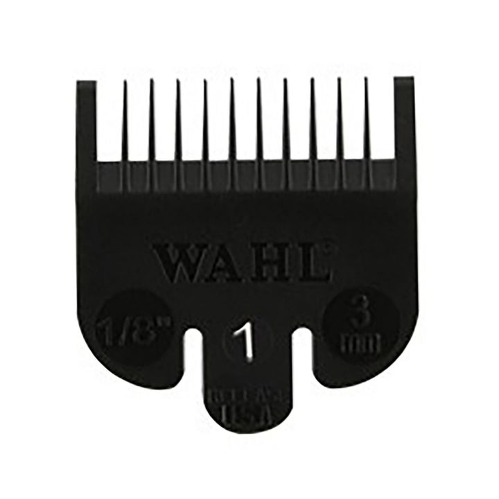 Wahl - Aufsteckkamm - Typ 1 - Kunststoff Schwarz - Nr. 1 - 3 mm