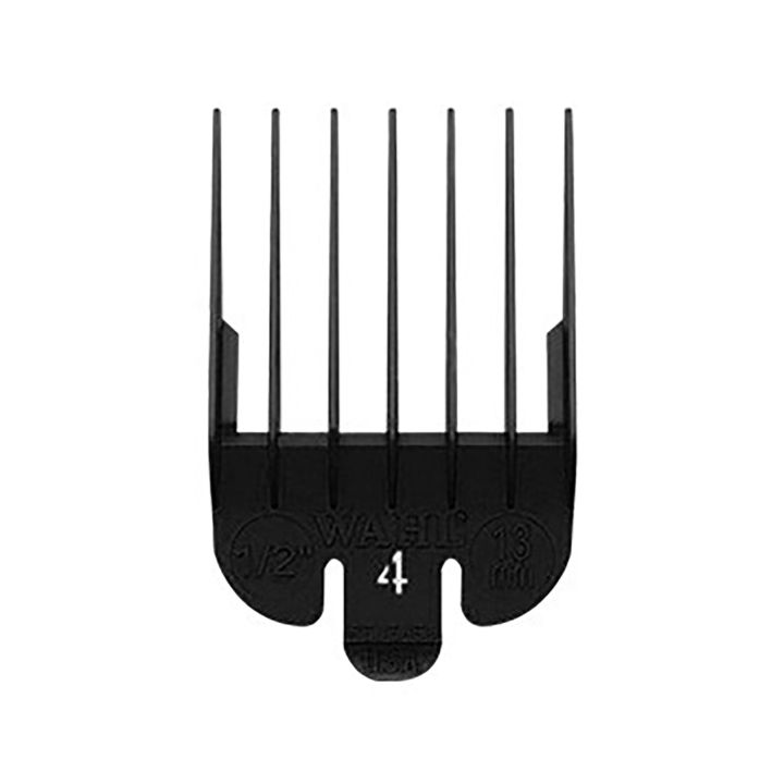 Wahl - Montagekamm - Typ 1 - Kunststoff Schwarz - Nr. 4 - 13 mm