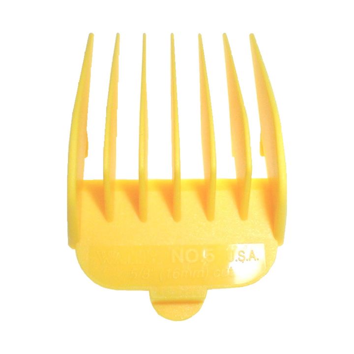 Wahl - Aufsteckkamm - Typ 1 - Kunststoff farbig - Nr. 5 - 16 mm