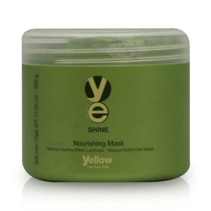 Yellow - Shine - Nährende Maske - AKTION
