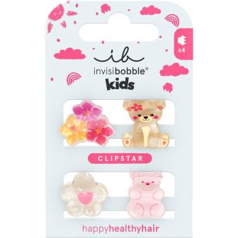 Invisibobble Clipstar Kids Bearly Bloomed Haarklammern