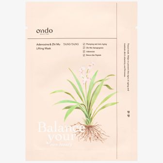 Ondo Beauty Adenosine & Zhi Mu Lifting Maske 25 gr