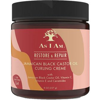 As I Am - Jamaikanisches Schwarzes Rizinusöl Curling Creme - 227 gr
