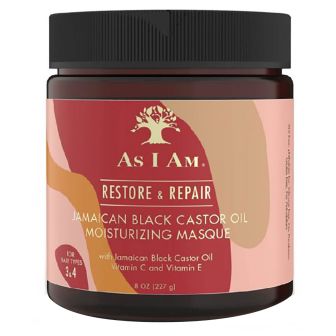 As I Am - Jamaikanisches Schwarzes Rizinusöl Feuchtigkeitsmaske - 227 gr