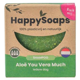 HappySoaps Shampoo Bar Aloe You Vera Much 70 gr