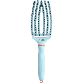 Olivia Garden FingerBrush Boar&Nylon Bubble Blue