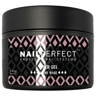 Nail Perfect - Fiber Gel - Light Rose - 45gr