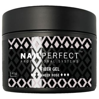 Nail Perfect - Fiber Gel - Sheer Rose - 45gr