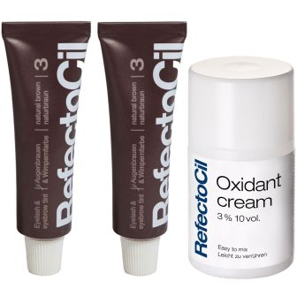 RefectoCil Bruin 2 stuks met Oxidant Voordeelset