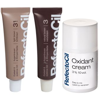 RefectoCil Braun und Hellbraun mit Oxidant Vorteilsset