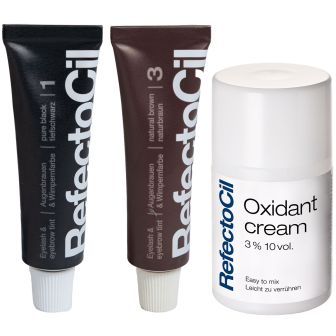 RefectoCil Zwart en Bruin met Oxidant Voordeelset