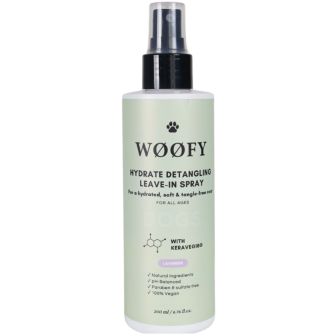 WØØFY Feuchtigkeitsspendendes, entwirrendes Leave in Spray Lavendel 250 ml