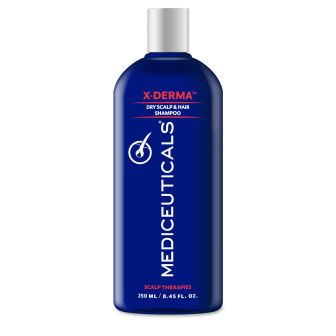 Mediceuticals X-Derma Trockene Kopfhaut behandeln. Shampoo