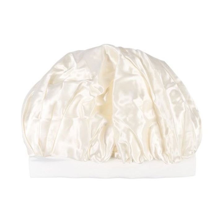 Beauty Pillow Luxury Silk Bonnet Pearl