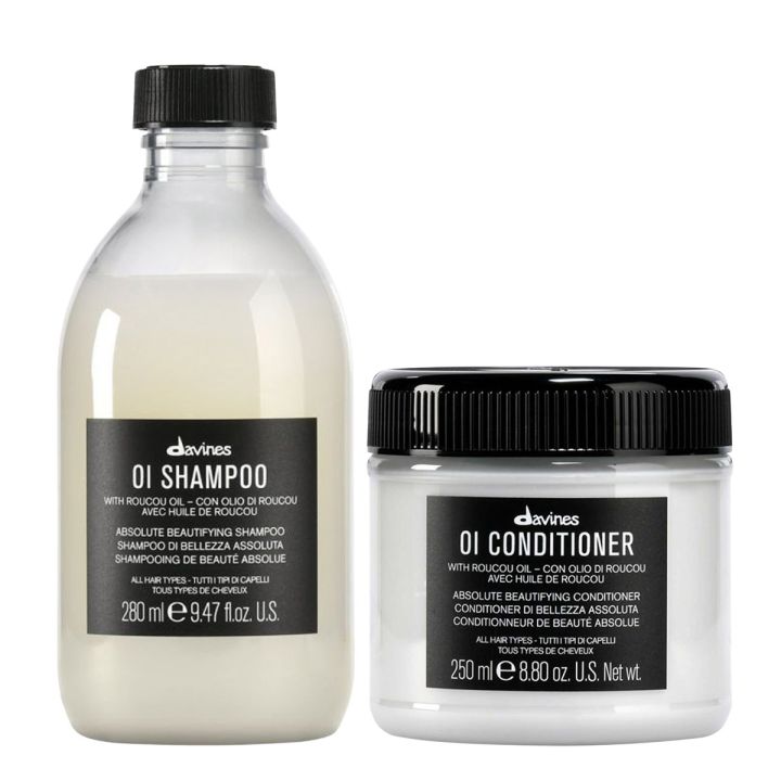 Davines OI Shampoo und Conditioner Vorteilsset