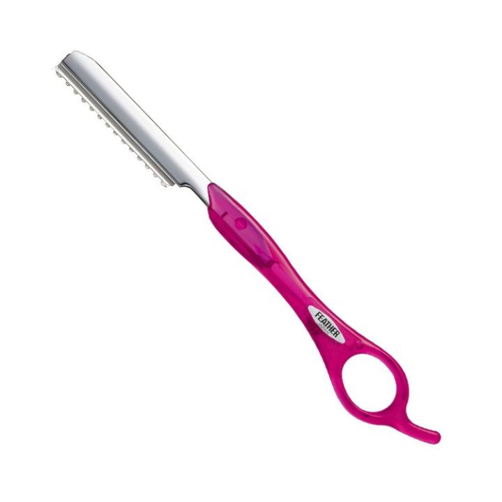 Feather Styling Razor Fuchsia Messer