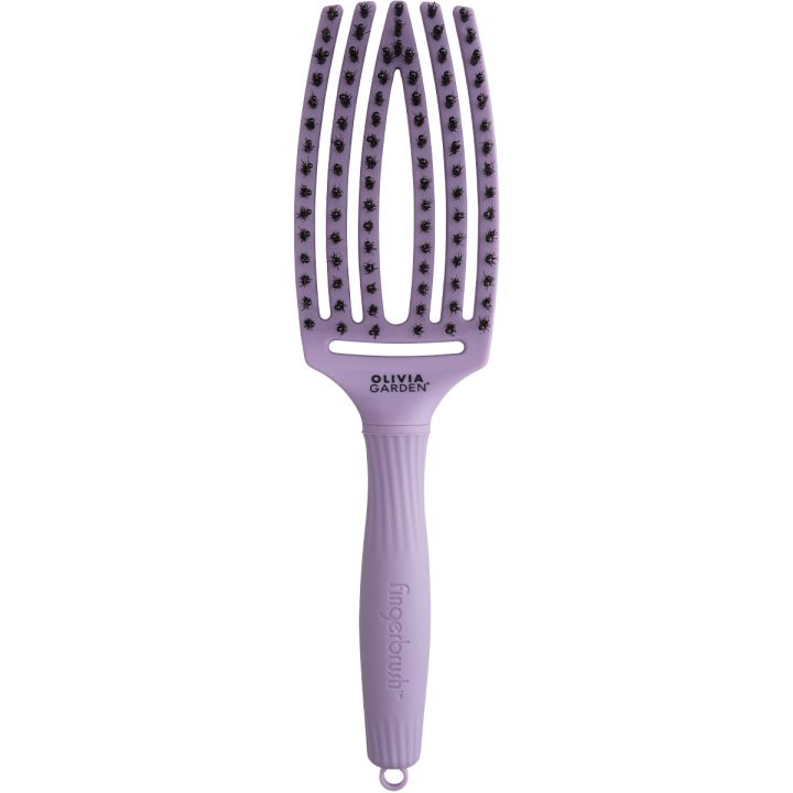 Olivia Garden Fingerbrush Boar&Nylon Lavendusk