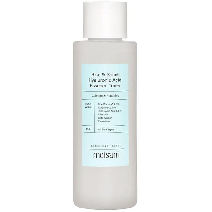 Meisani Rice and Shine Hyaluronic Acid Essence Toner 150 ml