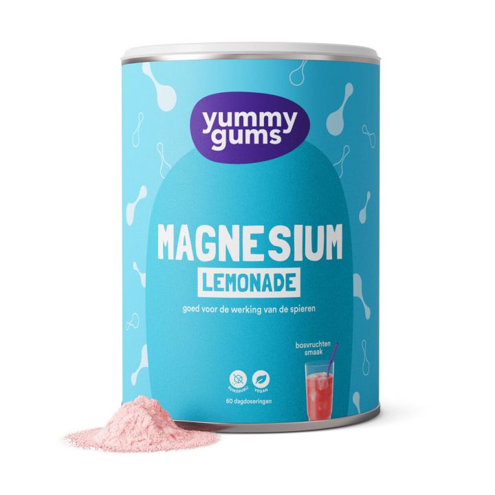 Yummygums Magnesium Lemonade 240 gr