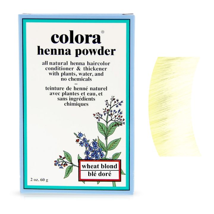 Colora Henna - Farbpulver - Weizenblond - 60 gr