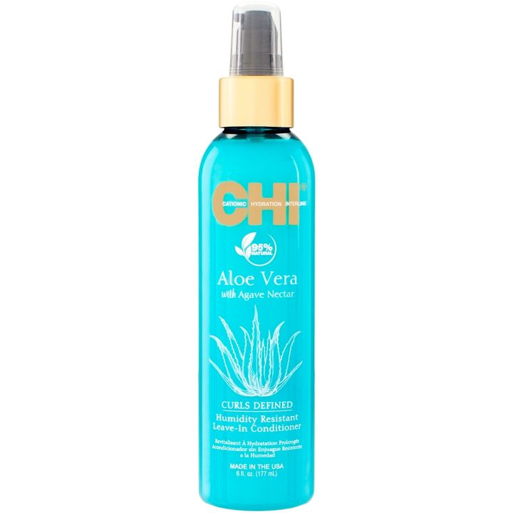 CHI - Aloe Vera mit Agavenektar - feuchtigkeitsresistenter Leave-In Conditioner - 177 ml