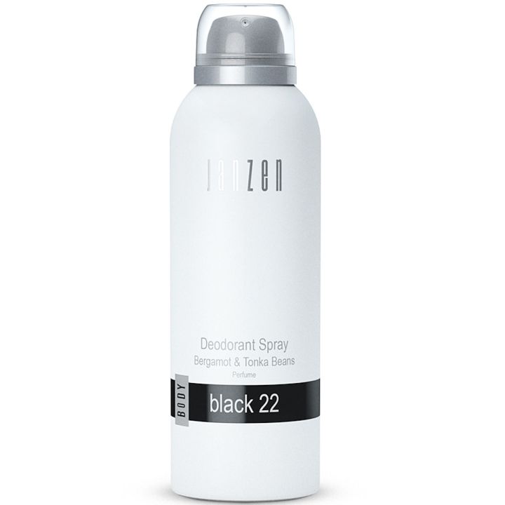 JANZEN Black 22 Deodorant Spray 150 ml