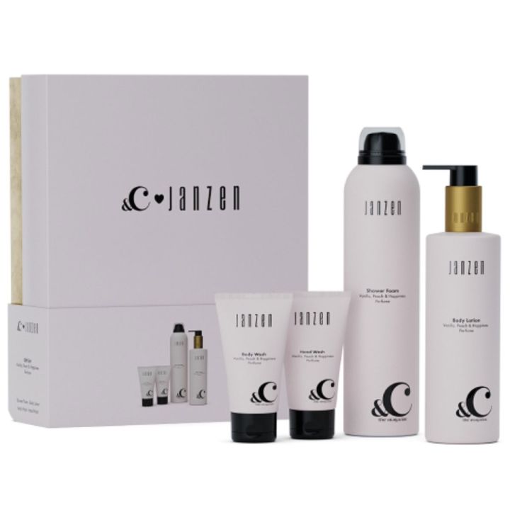 JANZEN Set &C Vanilla Peach Happiness Geschenkset