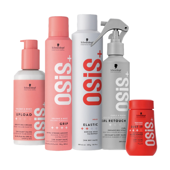 Schwarzkopf - OSiS+ - Type 2A Golvend haar - Set voor lichte golving