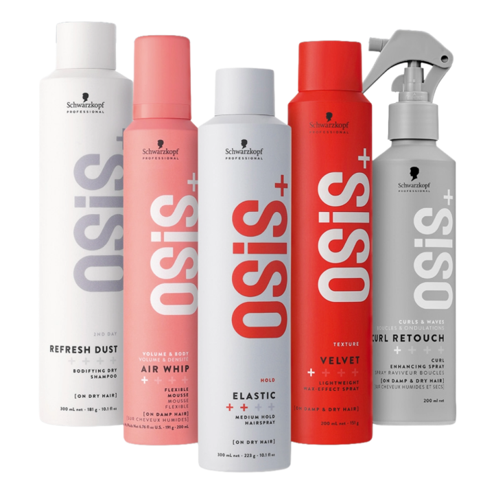Schwarzkopf - OSiS+ - Type 2B Golvend haar - Set voor duidelijke golving