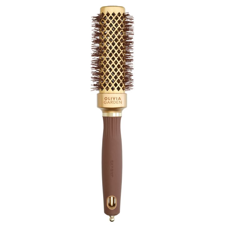 Olivia Garden Expert Blowout Straight Gold Brown Rundbürste 30 mm