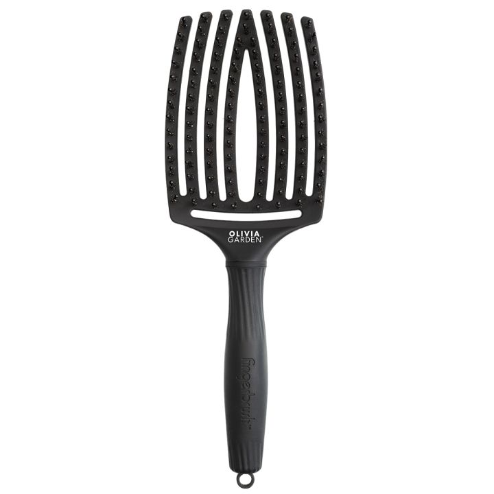 Olivia Garden FingerBrush Combo Large Full Black 