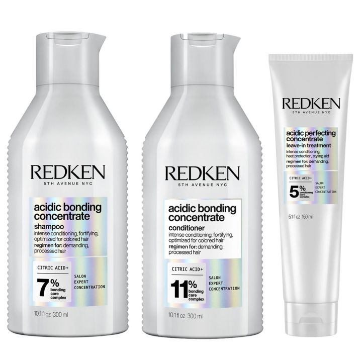 Redken acidic bonding concentrate routine