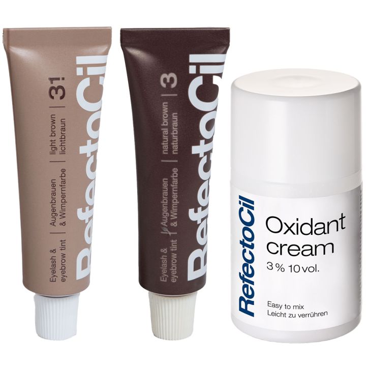 RefectoCil Braun und Hellbraun mit Oxidant Vorteilsset
