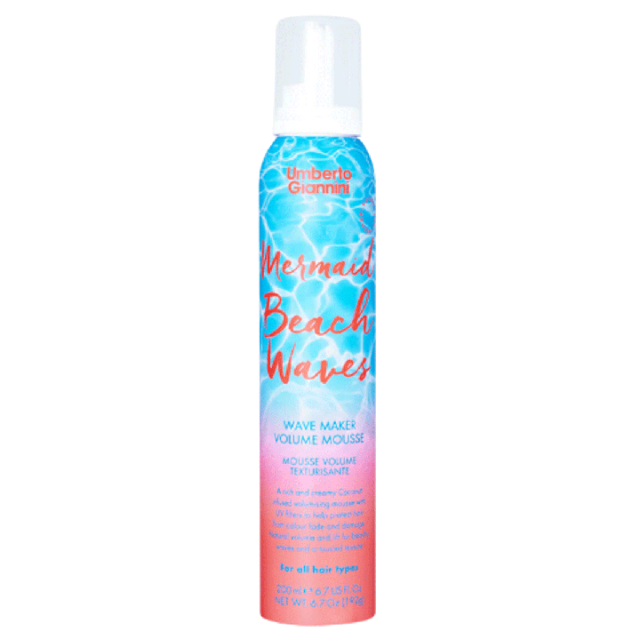 Umberto Giannini Mermaid Beach Waves Volume Mousse 200 ml