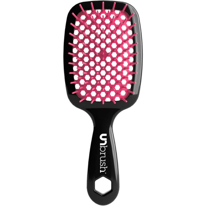 UNbrush-Detangling-Hair-Brush-Cherry-Blossom-Pink-Front