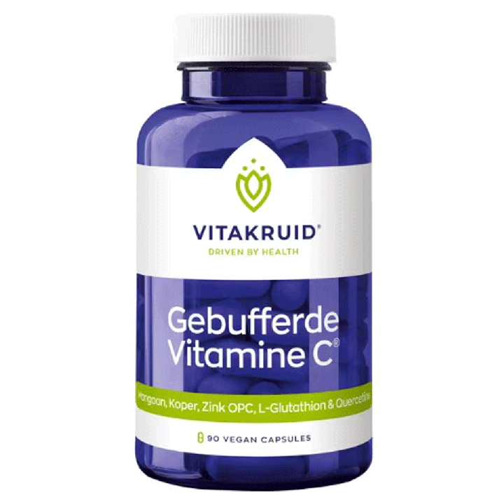 Vitakruid Gebufferde Vitamine C 90 cp