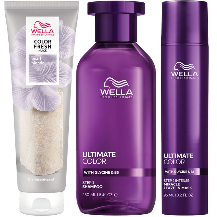 Wella Professionals Color Fresh Mask Pearl Blonde Ultimate Color Vorteilsset