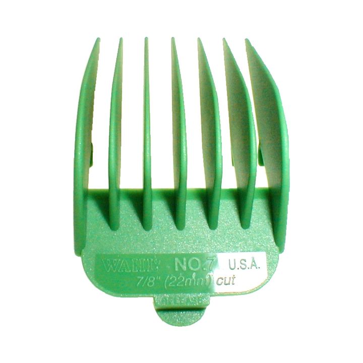 Wahl - Aufsteckkamm - Typ 1 - farbiges Plastik - Nr. 7 - 22 mm