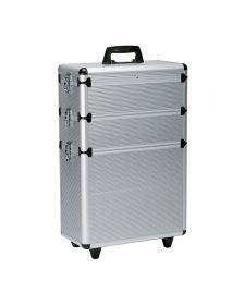 Sibel - Aluminium Friseurkoffer - 65x43x22 cm