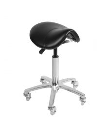 Comair - Kappersfiets Jockey - Zwart/Zilver