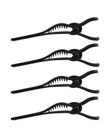 Comair - Haarclips Pure Plastic - 4 st