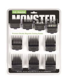 Monster Clippers - Magnetic Combs - Black