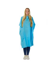 Nebur - Kapmantel Maxi - Aqua