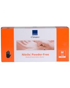 Abena - Nitril handschuhe  Schwarzt Puderfrei - Größe M - 100 Stück