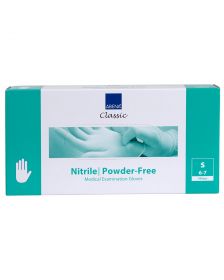 Abena - Nitrilhandschuhe - Weiß - Ungepudert - Größe S - 100 Stück