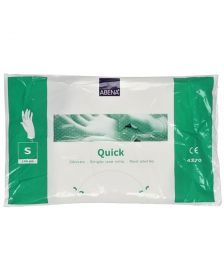 Abena - Quick Plastic Einweghandschuhe - Klein - 100 Stück (Einweg)