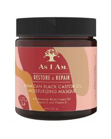 As I Am - Jamaican Black Castor Oil Moisturizing Mask - 227 gr