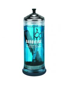 Barbicide - Eintauchbehälter / Flasche - Groß - Ø 10,8 cm x 29,2 cm Hoch