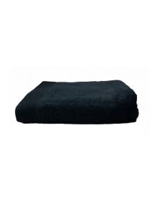 Comair - Verfbestendige Handdoek - Zwart - 50x80 cm - 1 stuk 