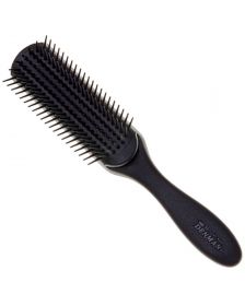 Denman - Medium 7 Reihen Styling Bürste - Schwarz - D3